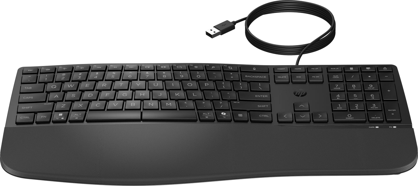 HP 480 Comfort Wired Keyboard-BEL 8T6M1AA#AC0