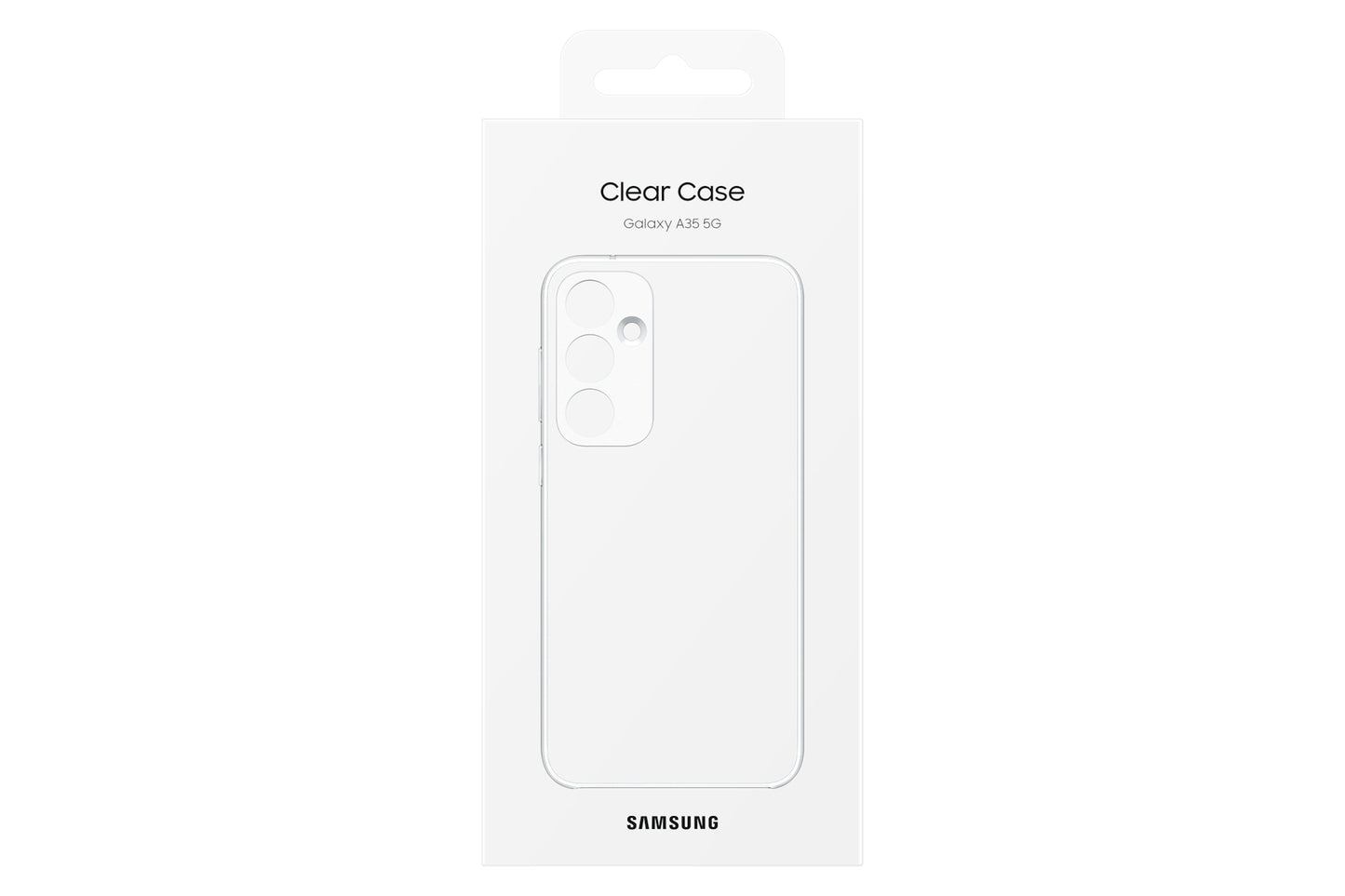 SAMSUNG CLEAR CASE A35 TRANSPARENT