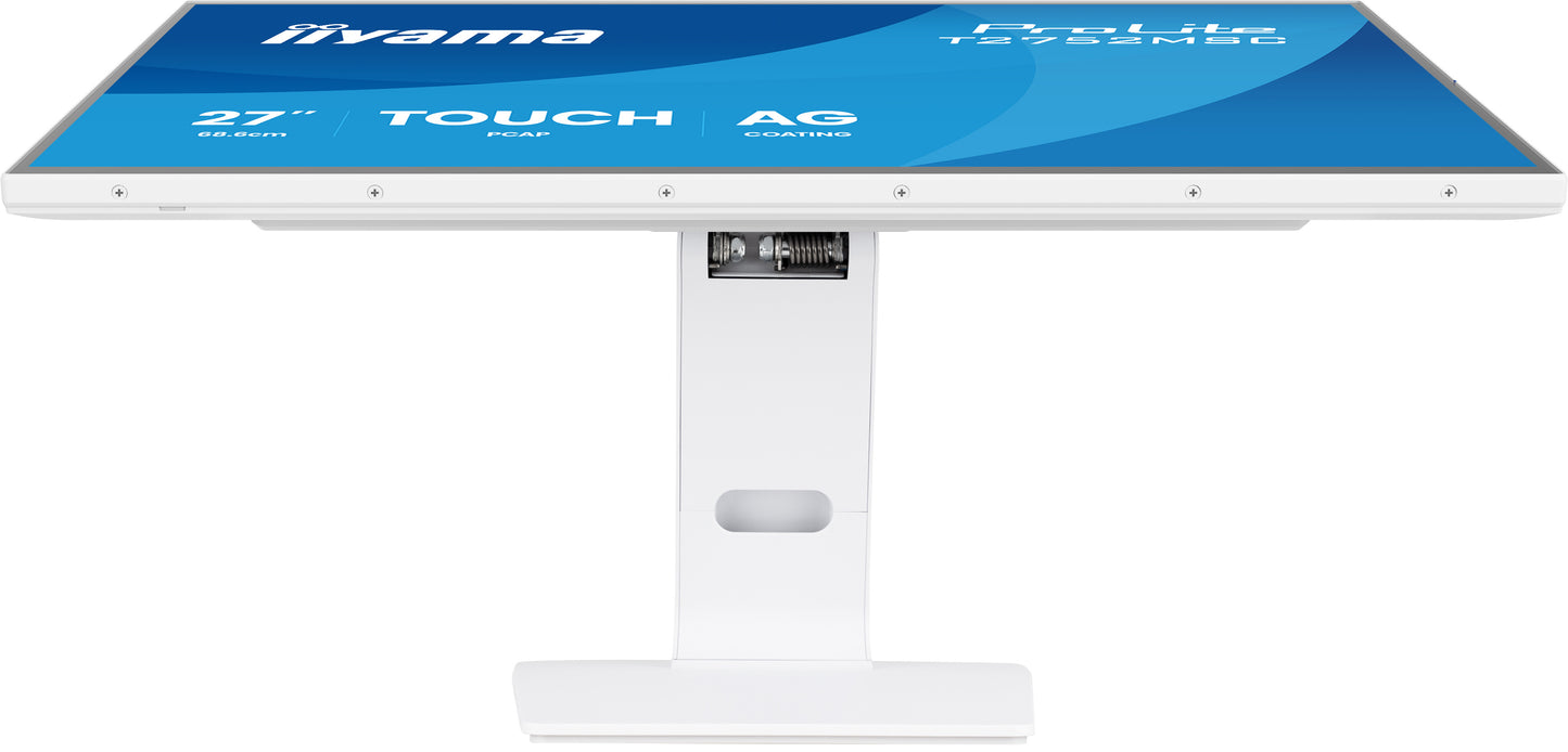 IIYAMA T2752MSC-W1AG 27inch WHITE IPS Optical Bonded PCAP 10P Touch with AG and Anti-Finger print coating 1920x1080