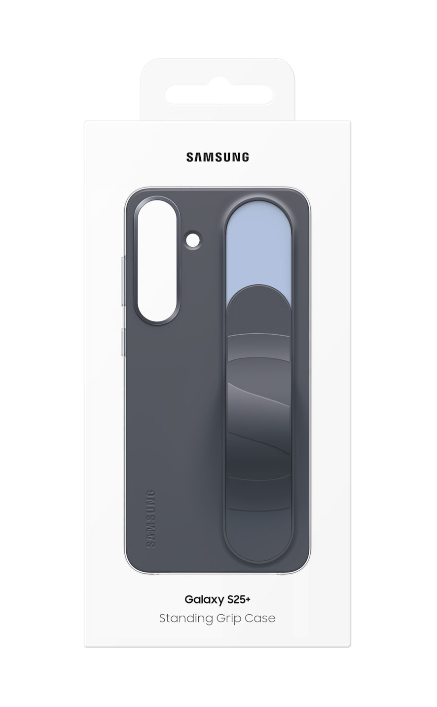Samsung Standing Grip Case Zwart Samsung Galaxy S25+