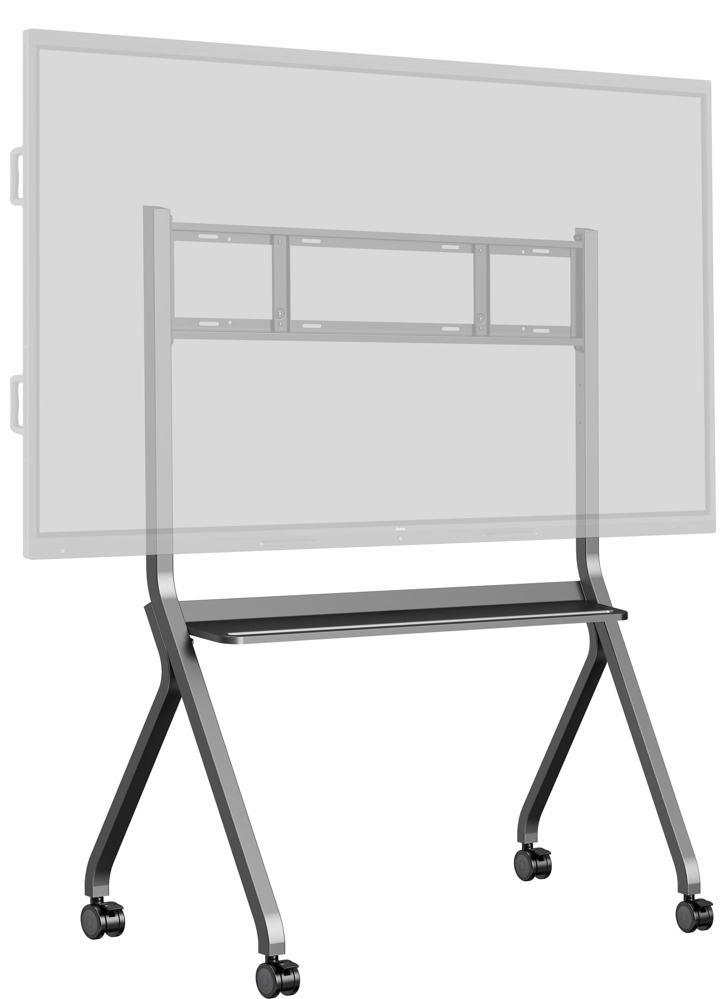 Mobile stand on wheels