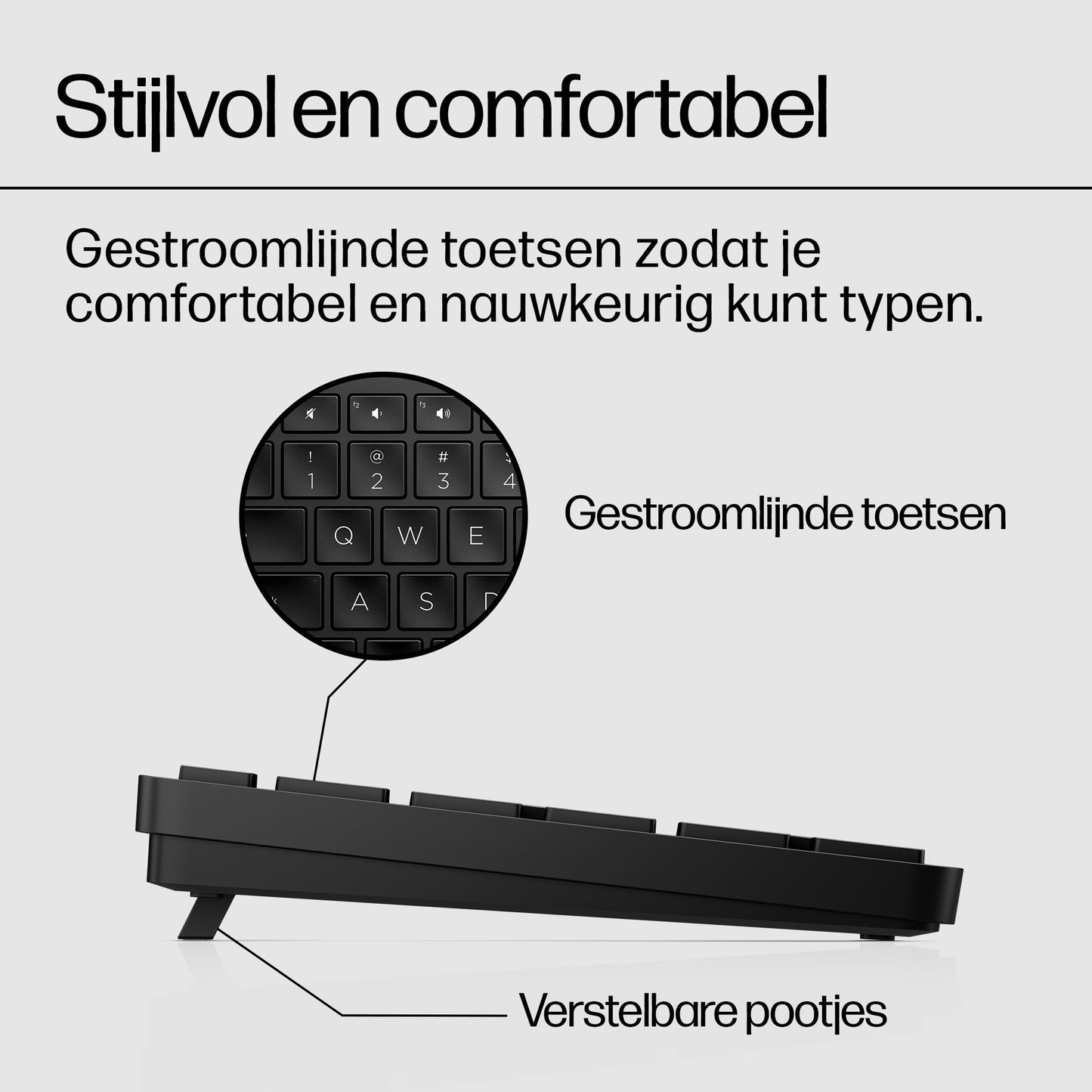 HP 450 Wireless BLK Programmable Keyboard  BEL 4R184AA#AC0