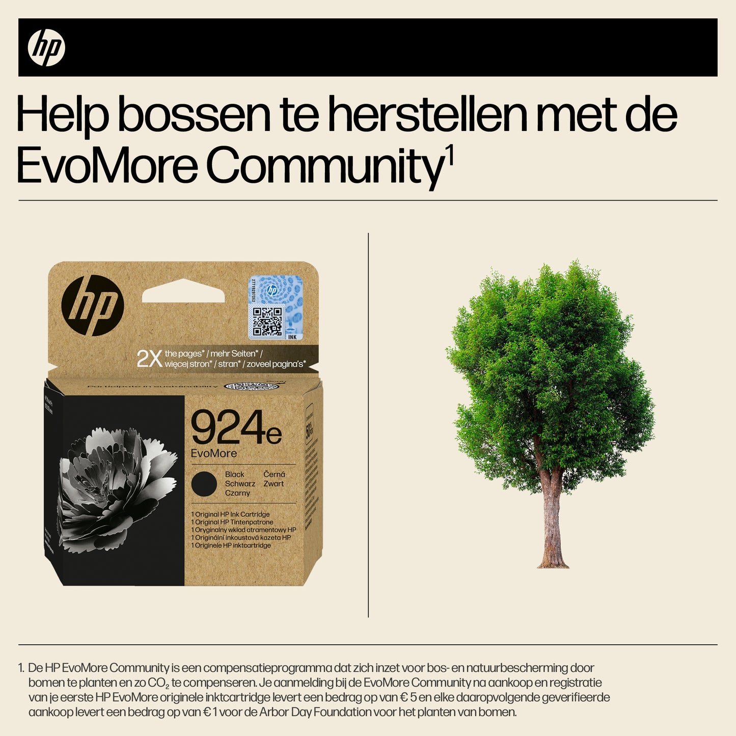 HP 924e EvoMore Black Original Ink Cartridge
