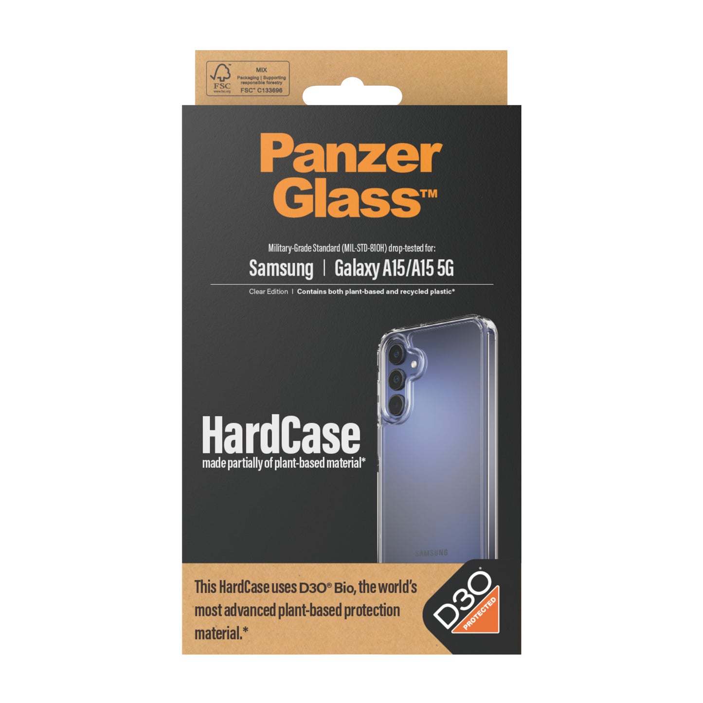 PANZERGLASS HARDCASE SAMSUNG GALAXY A15