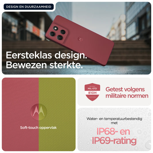 Motorola Moto G86 5G - Chrysanthemum Red