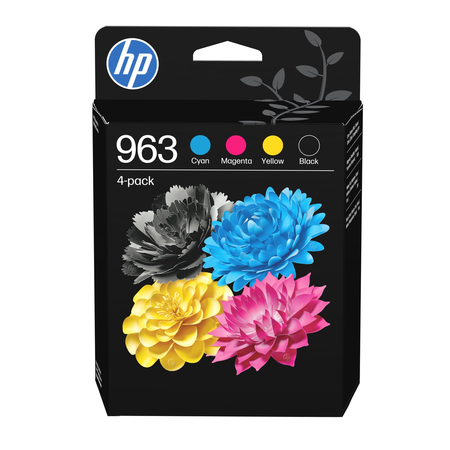 HP 963 CMYK Original Ink Cartridge 4-Pack