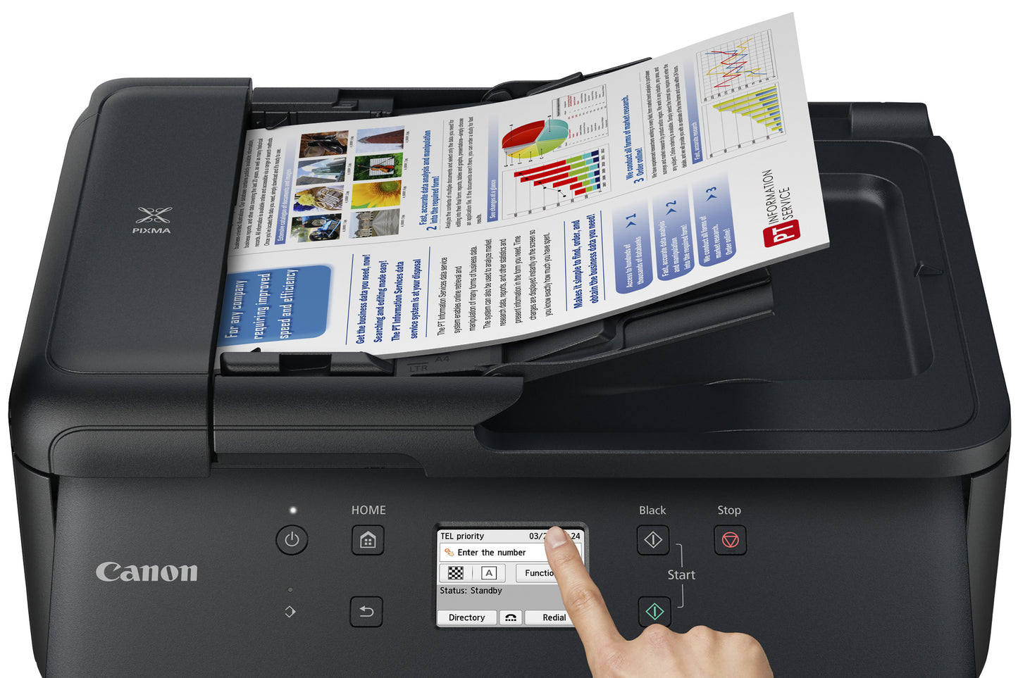 CANON PIXMA TR7650 ZWART