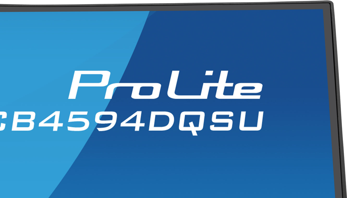 IIYAMA XCB4594DQSU-B1 44.5inch UW Curved VA DQHD 5120x1440 450cd/m2 2ms 2xDP 2xHDMI 2xUSB 3.2 2xUSB Type-C Speakers 13cm Adj. Stand