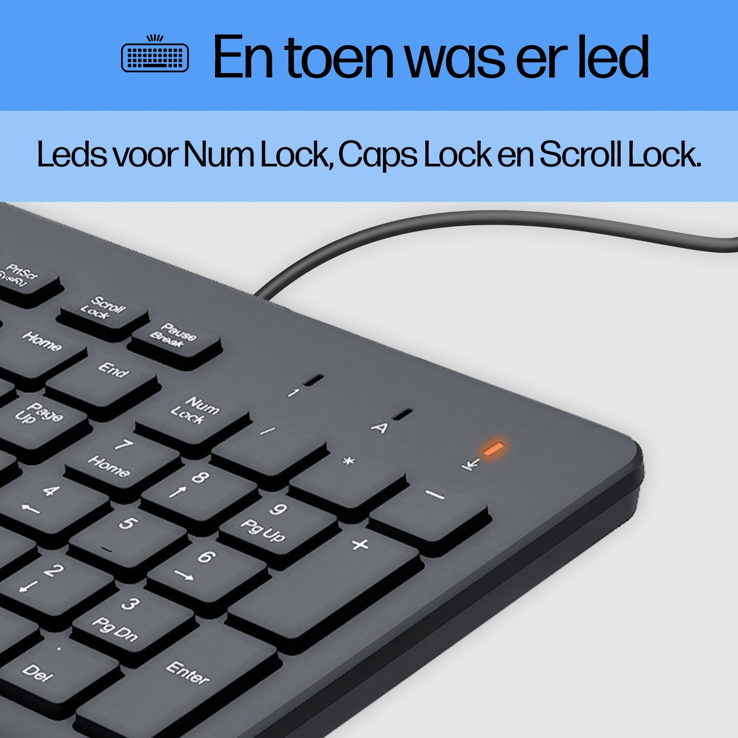 HP 150 Wired Keyboard Azerty