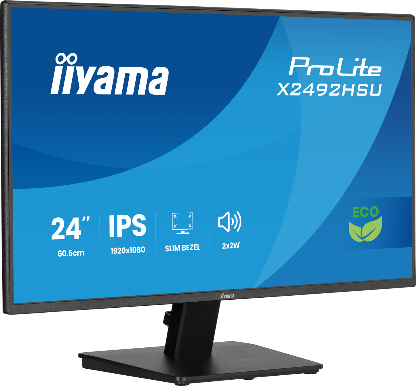 IIYAMA 15 LCD Resistive Touch Screen, 1024 x 768, VA panel, LED Bl., Speakers, HDMI, DisplayPort, 280 cd/m², 2500:1 Static Contrast, USB In