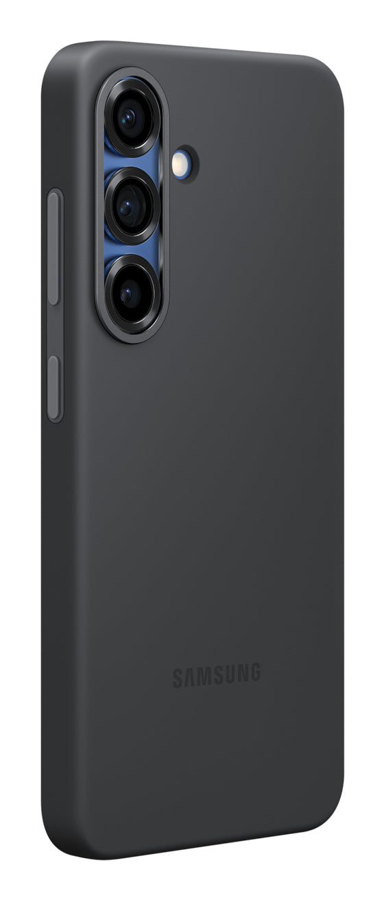 Samsung Silicone Case Zwart Samsung Galaxy S25