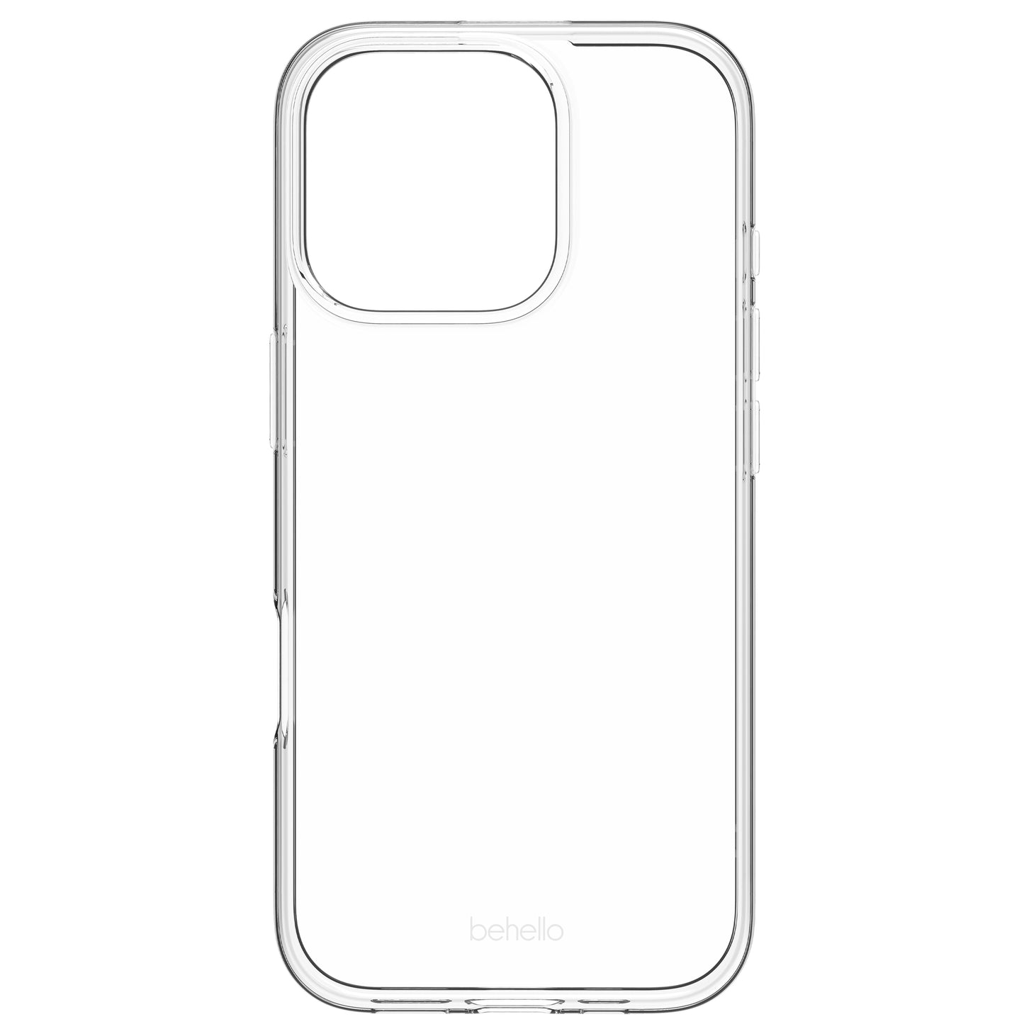 iP 16 Pro Max Thin Gel Case Transparent