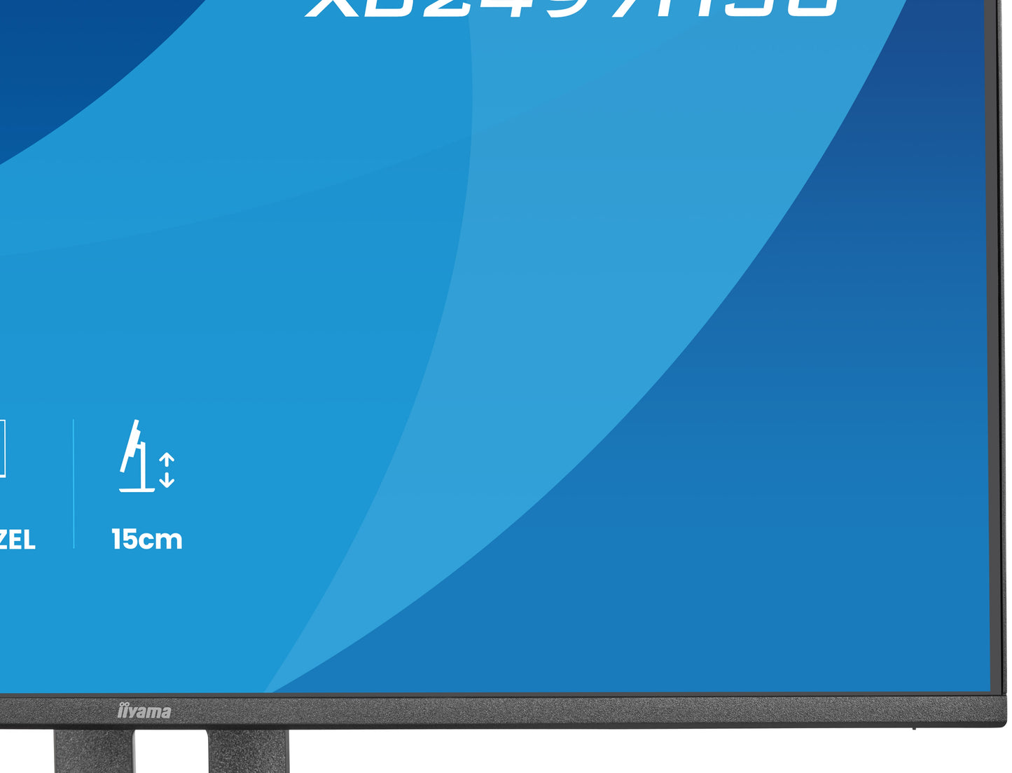 IIYAMA 24inch IPS-panel 1920x1080 120Hz EyeComfort 15cm Height Adj. Stand 350cd/m2 Speakers HDMI DisplayPort 1ms MPRT USB 2x