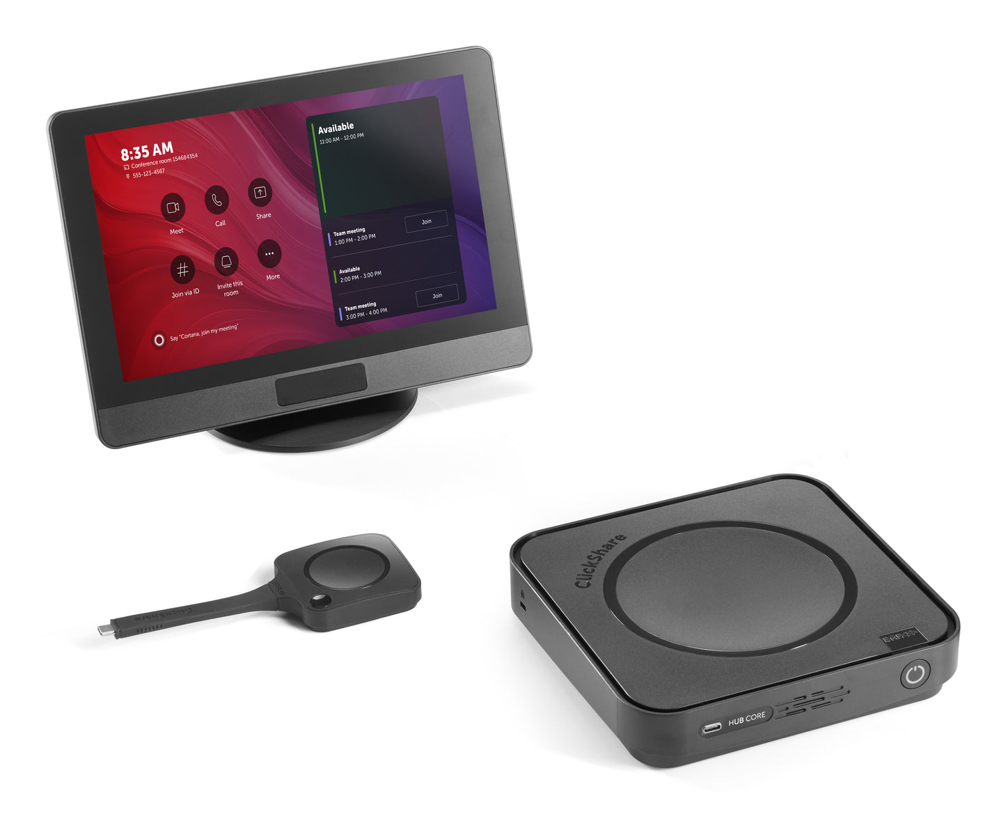 Clickshare Hub Core Eu With 1 Button