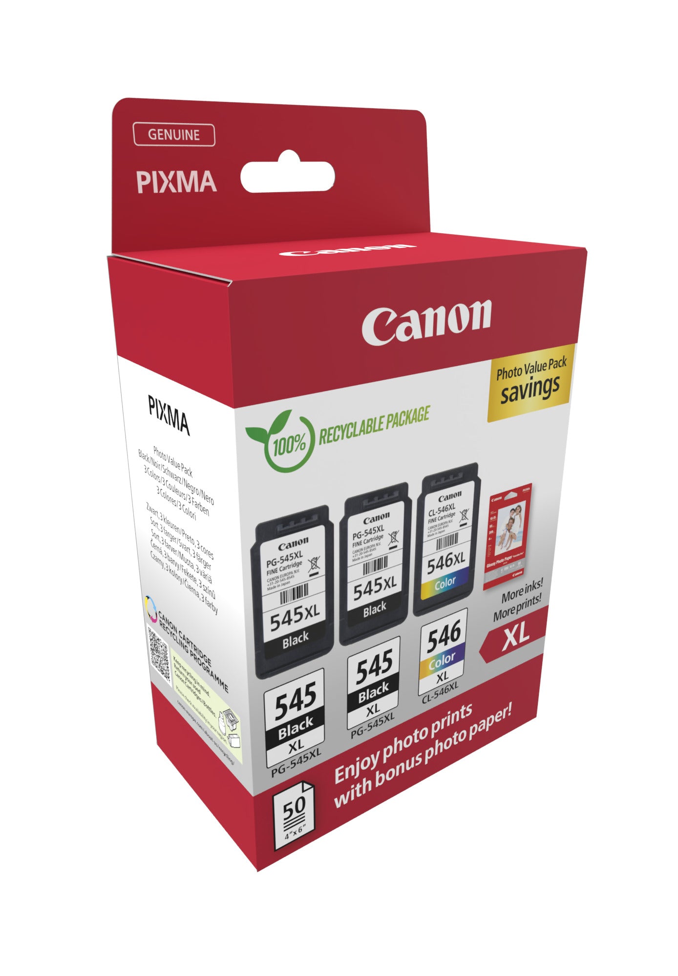 CANON PG-545XLx2/CL-546XL PVP