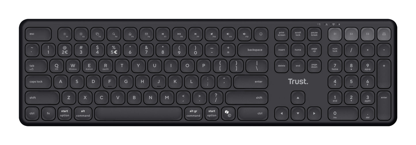 Trust VAIYA MULTIDEVICE WIRLS KEYBOARD BE