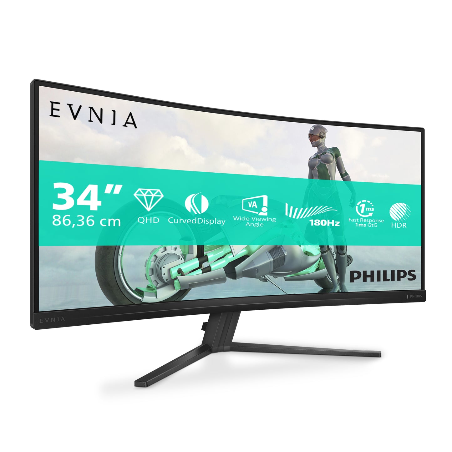34M2C3500L 34 3440x1440 VA 180Hz 2xHDMI1 34M2C3500L/00