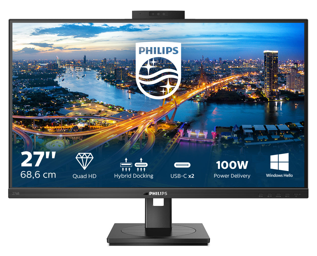 276B1JH 27 IPS QHD 16/9 DP-HDMI-Dpout 276B1JH/00