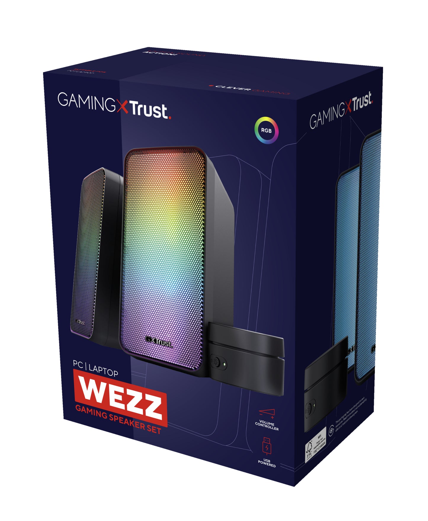 TRUST GXT611 WEZZ ILLUMINATED SPEAKER SET