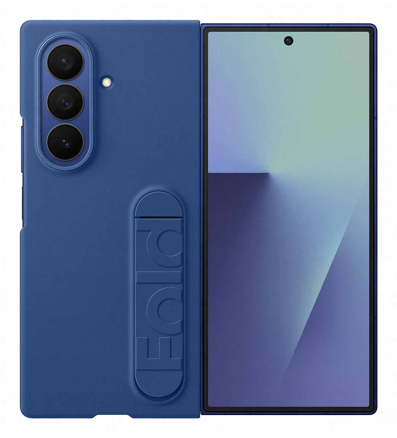 Samsung Silicone Case Fold7 Blauw