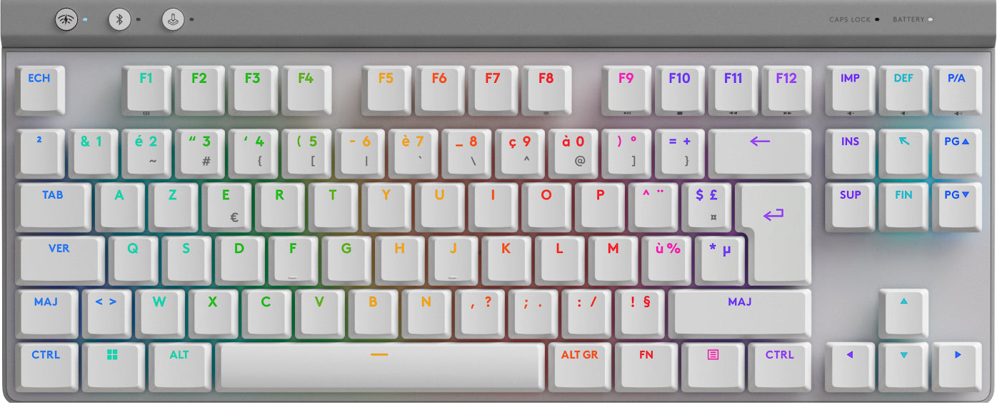 G515 LIGHTSPEED TKL KB WHITE - FRA - 920-012547