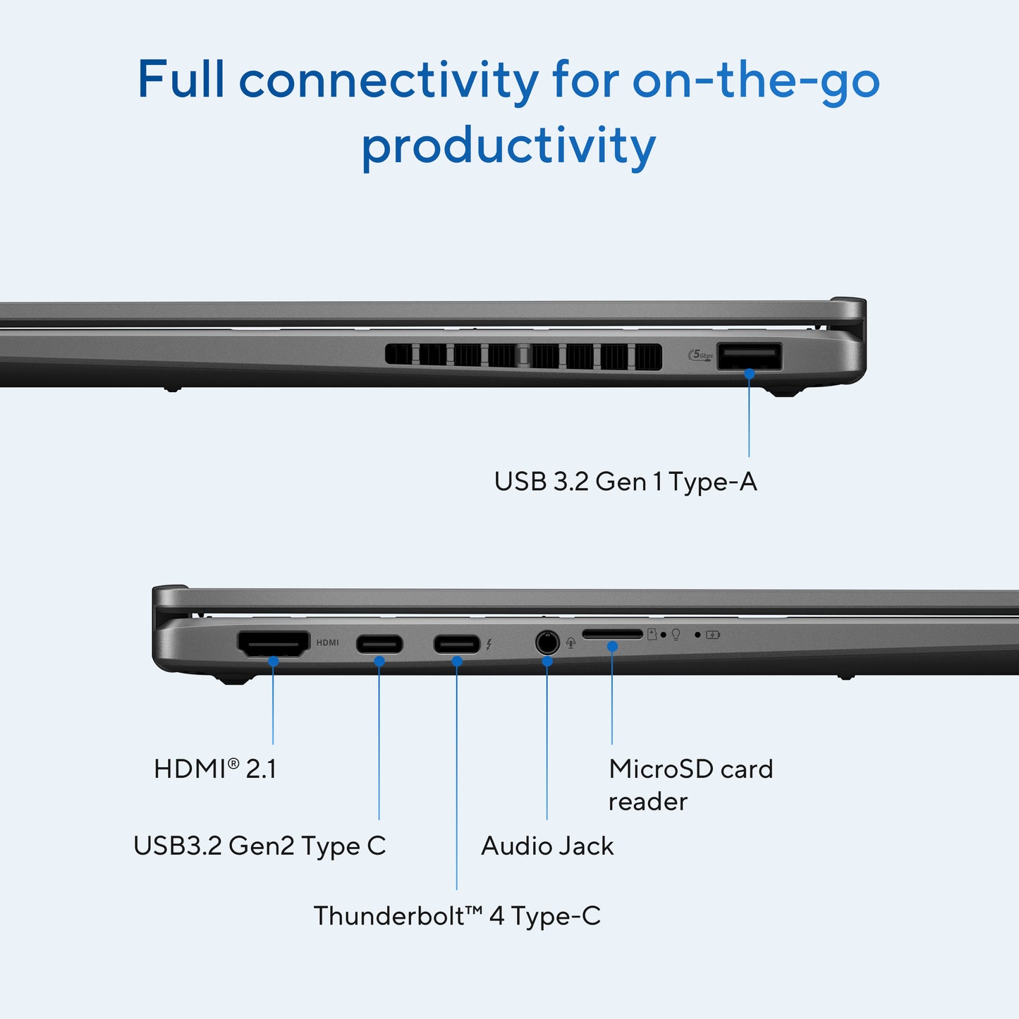 ASUS Vivobook 16 Flip, 16inch 3K OLED TOUCH, Intel Ultra 7 285V, 32GB, 1TB PCIe NVMe SSD, Intel Arc Graphics, Grijs, W11 Home