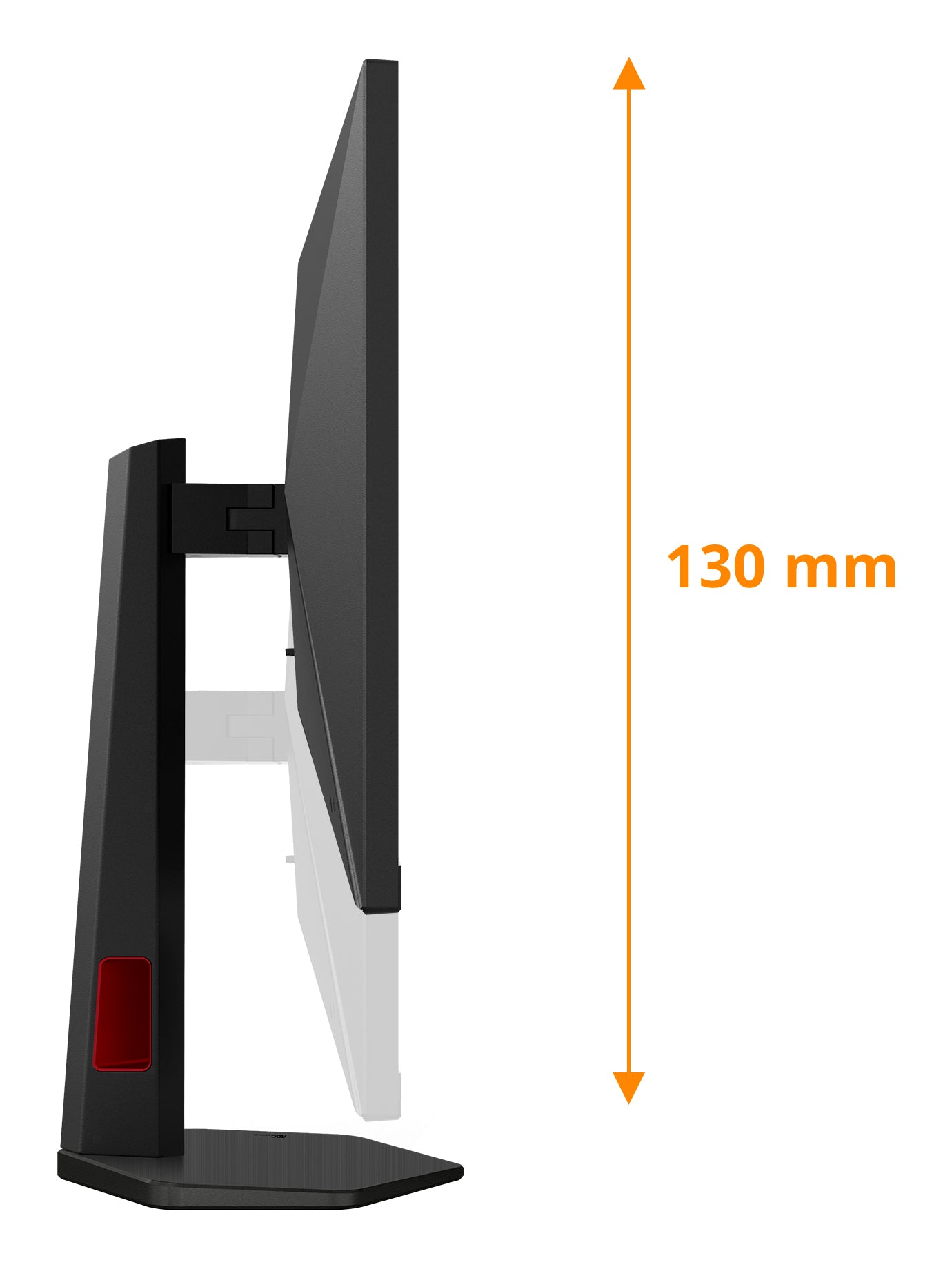 AOC Monitor Gaming 24G4HA 23,8' 16:9 IPS 200Hz 1920x1080 HAS 130mm   HDMI x 2x 2.0 DP x 1x 1.4