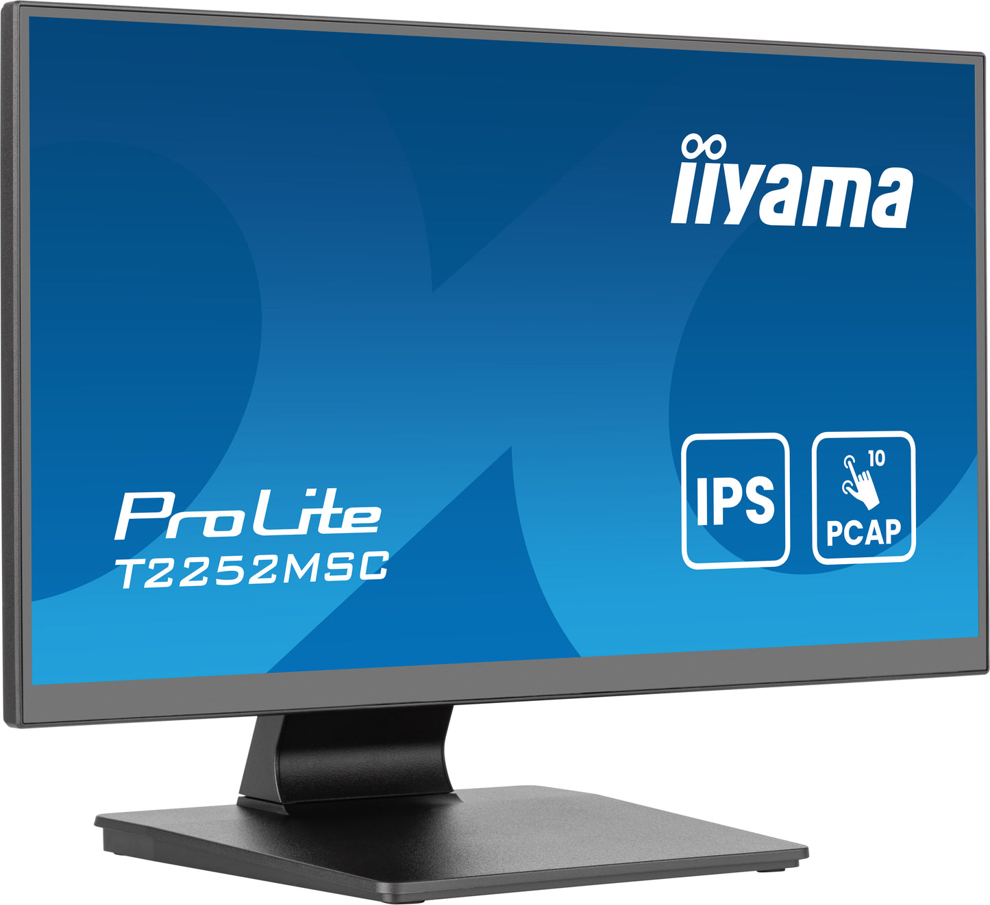 IIYAMA 22WIDE LCD Bonded Projective Capacitive 10-Points Touch Screen, 1920 x 1080, IPS panel, LED Bl., Speakers, HDMI, DisplayPort, 215 cd