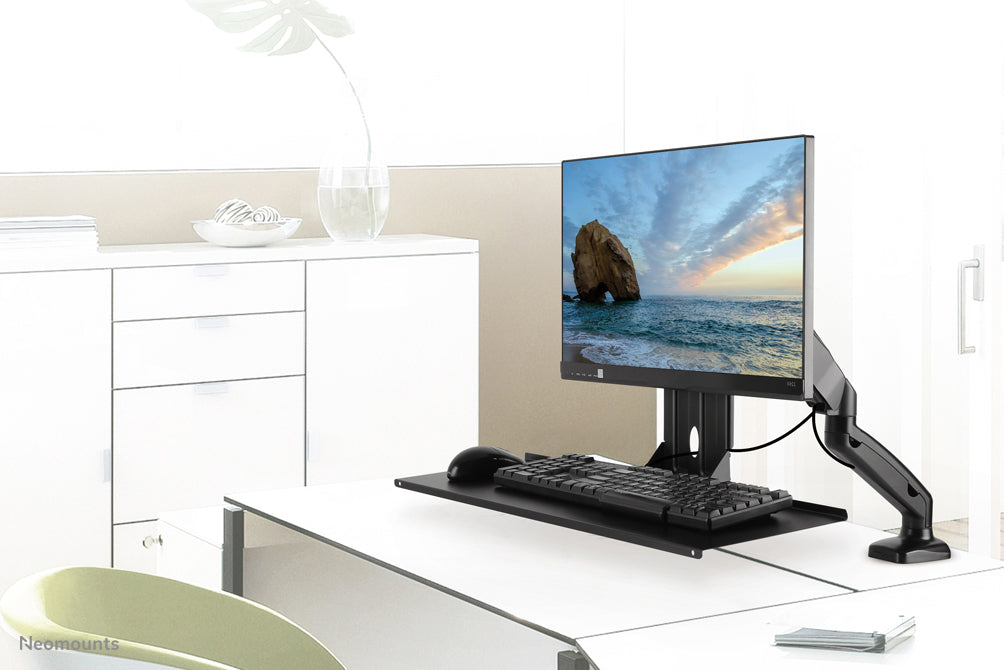 Keyboard- & Mouse Holder (width: 65 cm)VESA 75x75 Black 15 kilo