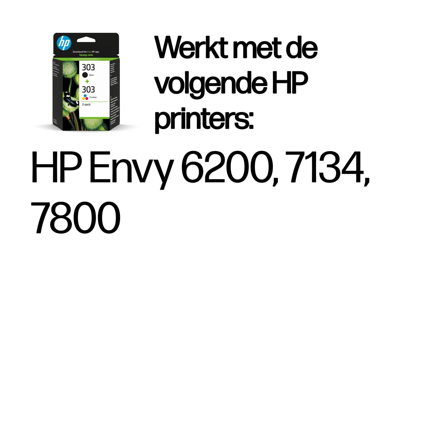 HP 303 Black/Tri - Color Original Ink Cartridge 2-Pack