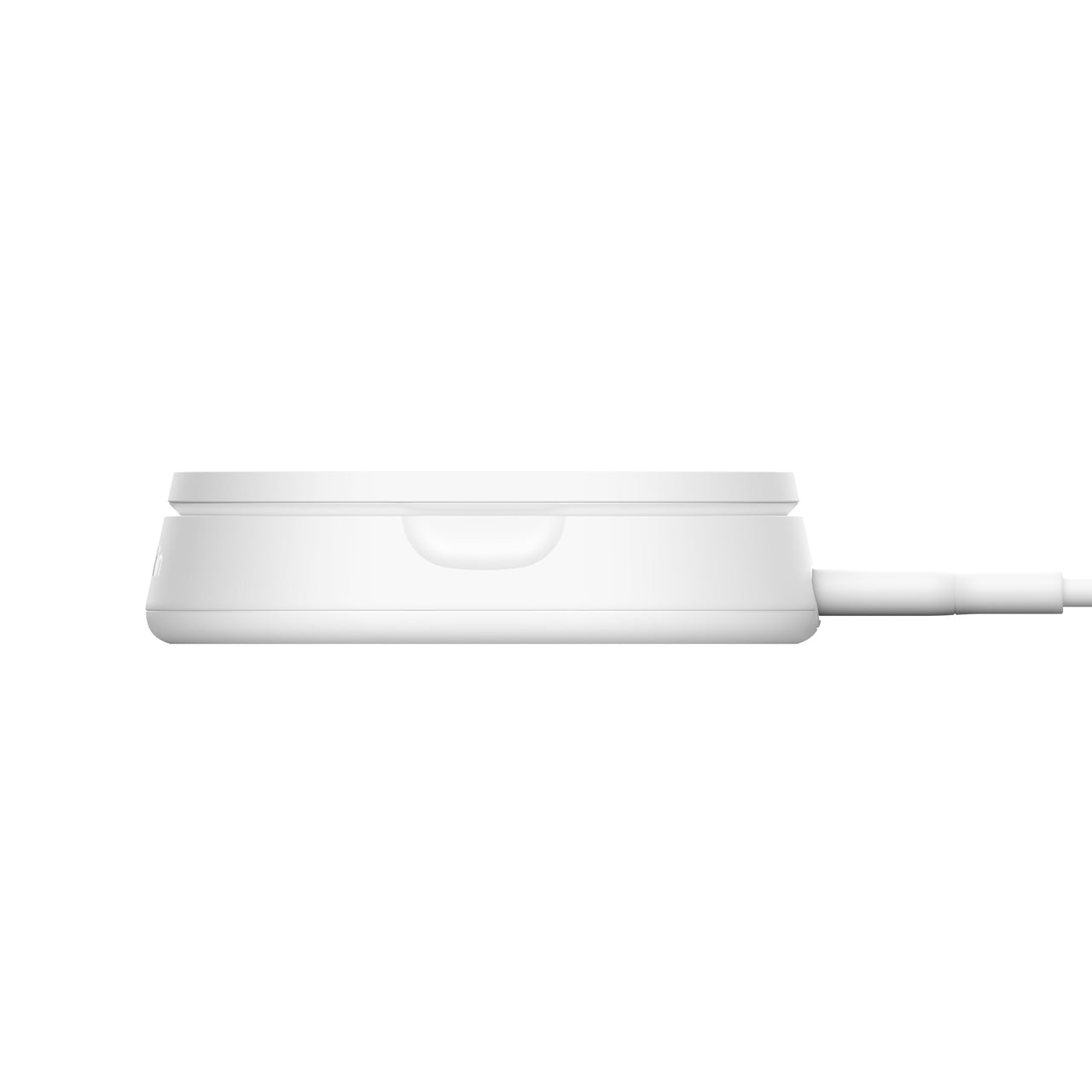 BOOST CHARGE PRO Convertible Qi2 15w Magnetic Charging Stand, w/PSU, White