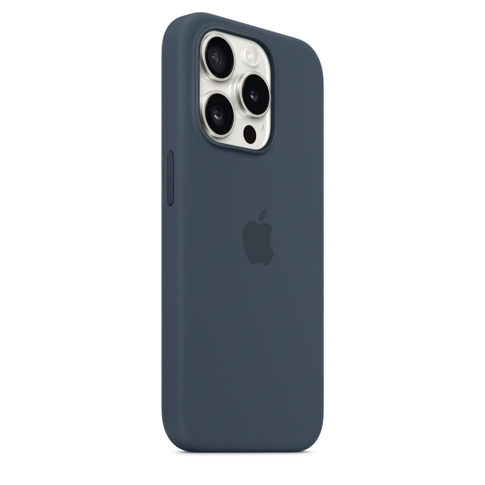 Apple iPhone 15 Pro Sil Case MS Blue