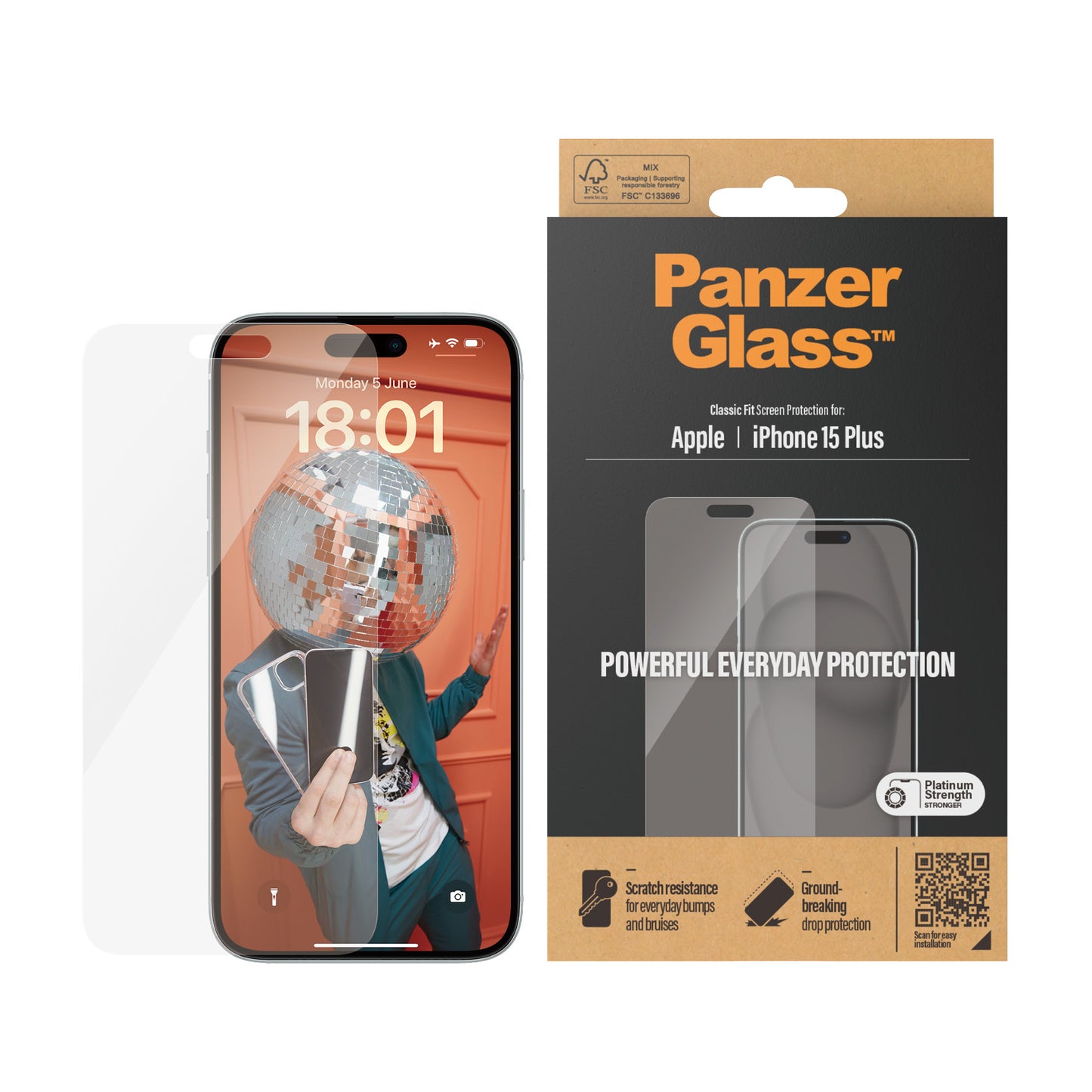 Panzerglass Apple iPhone 15 Plus