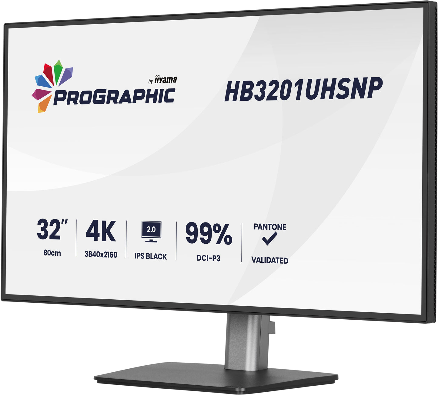 Iiyama 32W LCD Business 4K UHD IPS ProGraphic