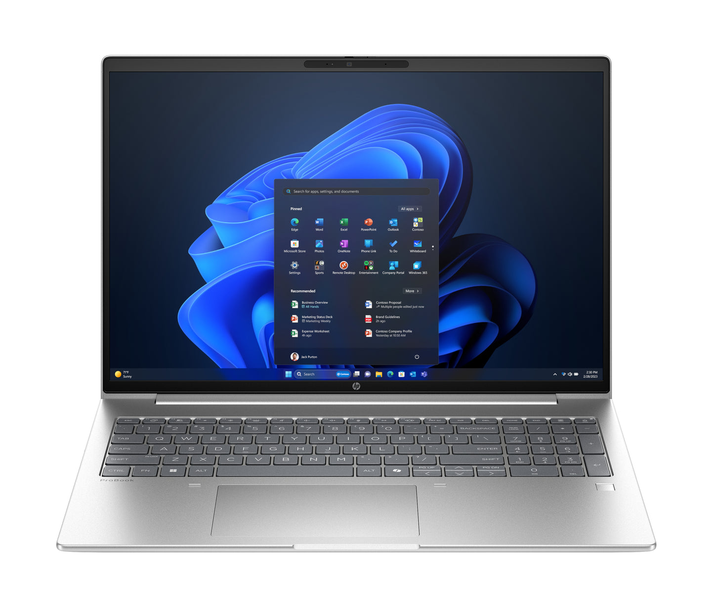HP ProBook 4 G1i 16 inch AI PC, Ultra 5 225U, 16 WUXGA, 300 Nits, 16GB, 512GB PCIe NVMe Value SSD, W11 Pro, WLAN + BT, No FP Sensor, 2Y PUR