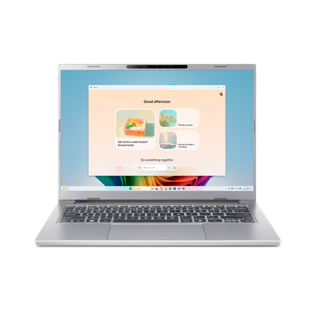 Acer Aspire 14 AI A14-53M-55R7, 14 WUXGA IPS, Intel Core Ultra 5 226V, 40 NPU TOPs, 16GB, 512GB PCIe NVMe SSD, Intel Arc Graphics 130V, W11