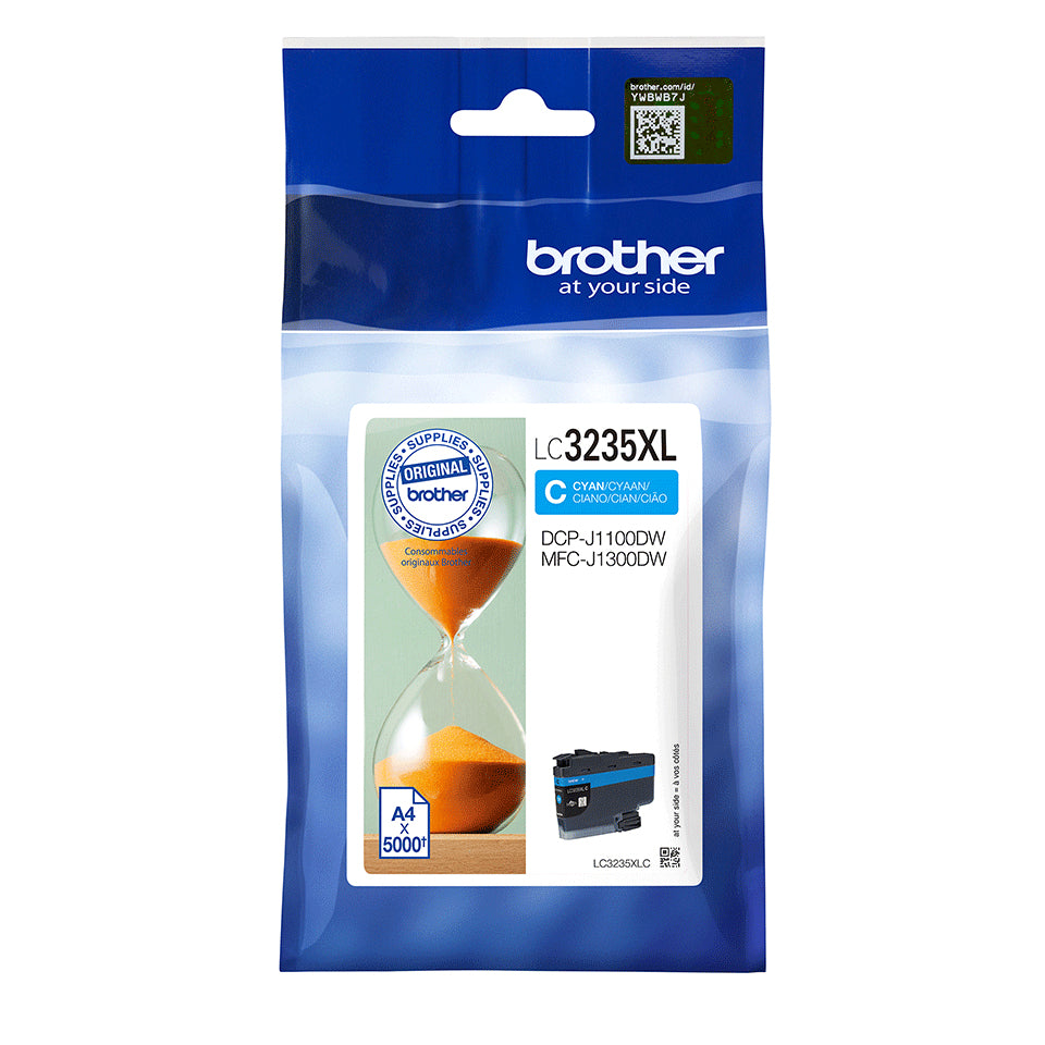 BROTHER LC-3235XLC CARTRIDGE CYAN