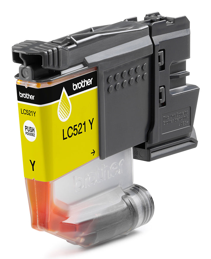 BROTHER Yellow ink cartridge yield up to 500 pages
