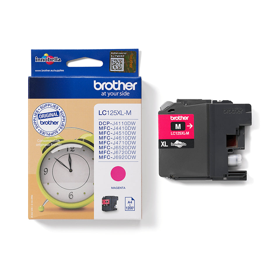 Brother LC-125XLM Magenta
