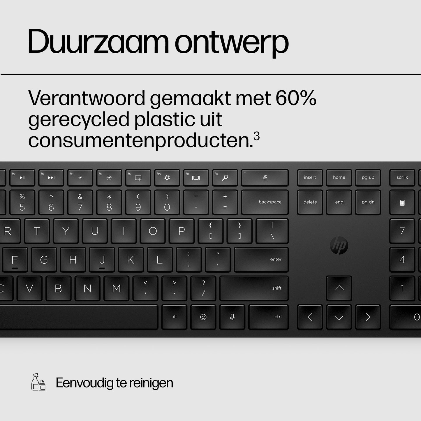 HP 450 Wireless BLK Programmable Keyboard  BEL 4R184AA#AC0