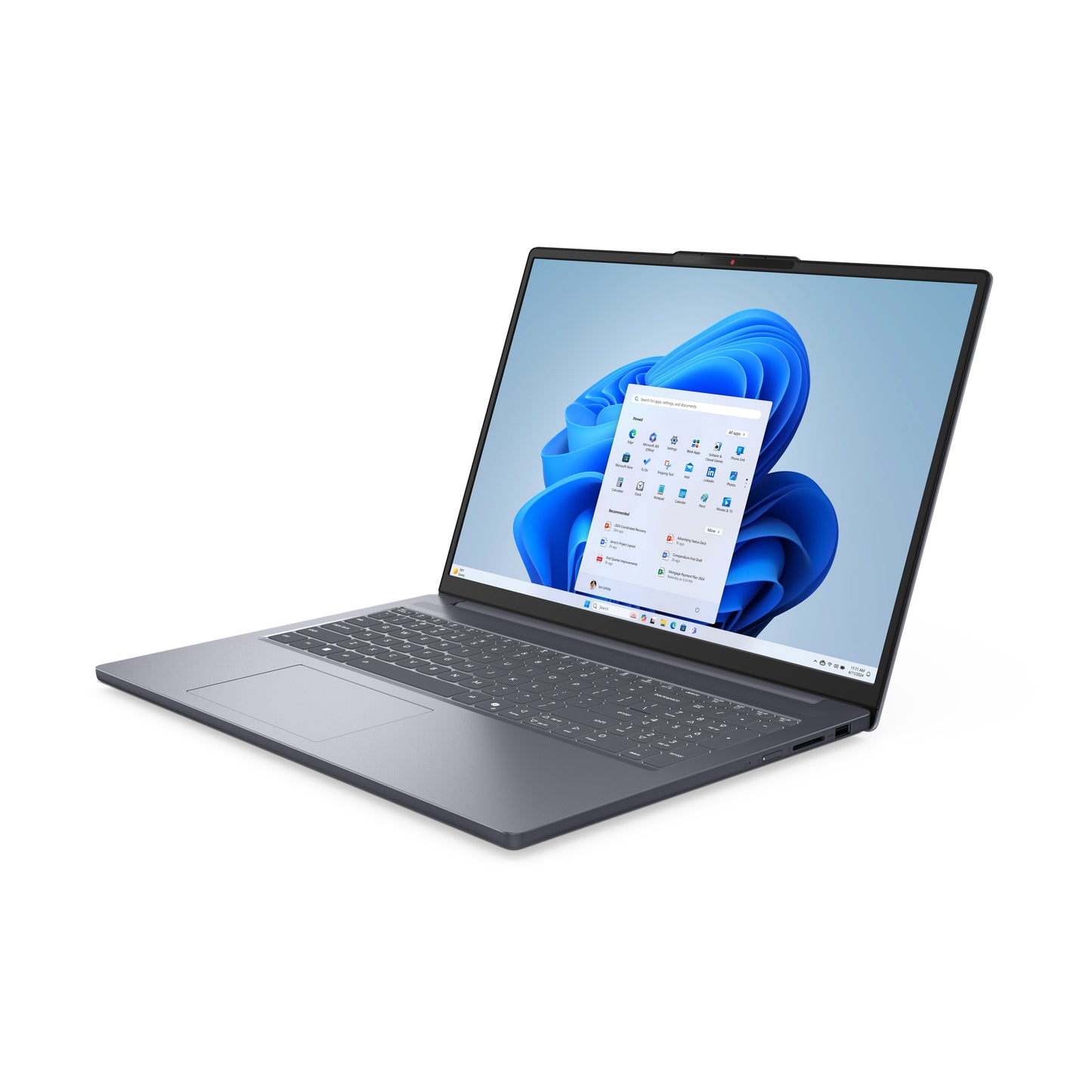 Lenovo IdeaPad Slim 3 16AHP10 83KB004JMB, 16 WUXGA, Ryzen 7 8840HS, 16Gb, 512GB SSD, Windows 11 Home, Grijs