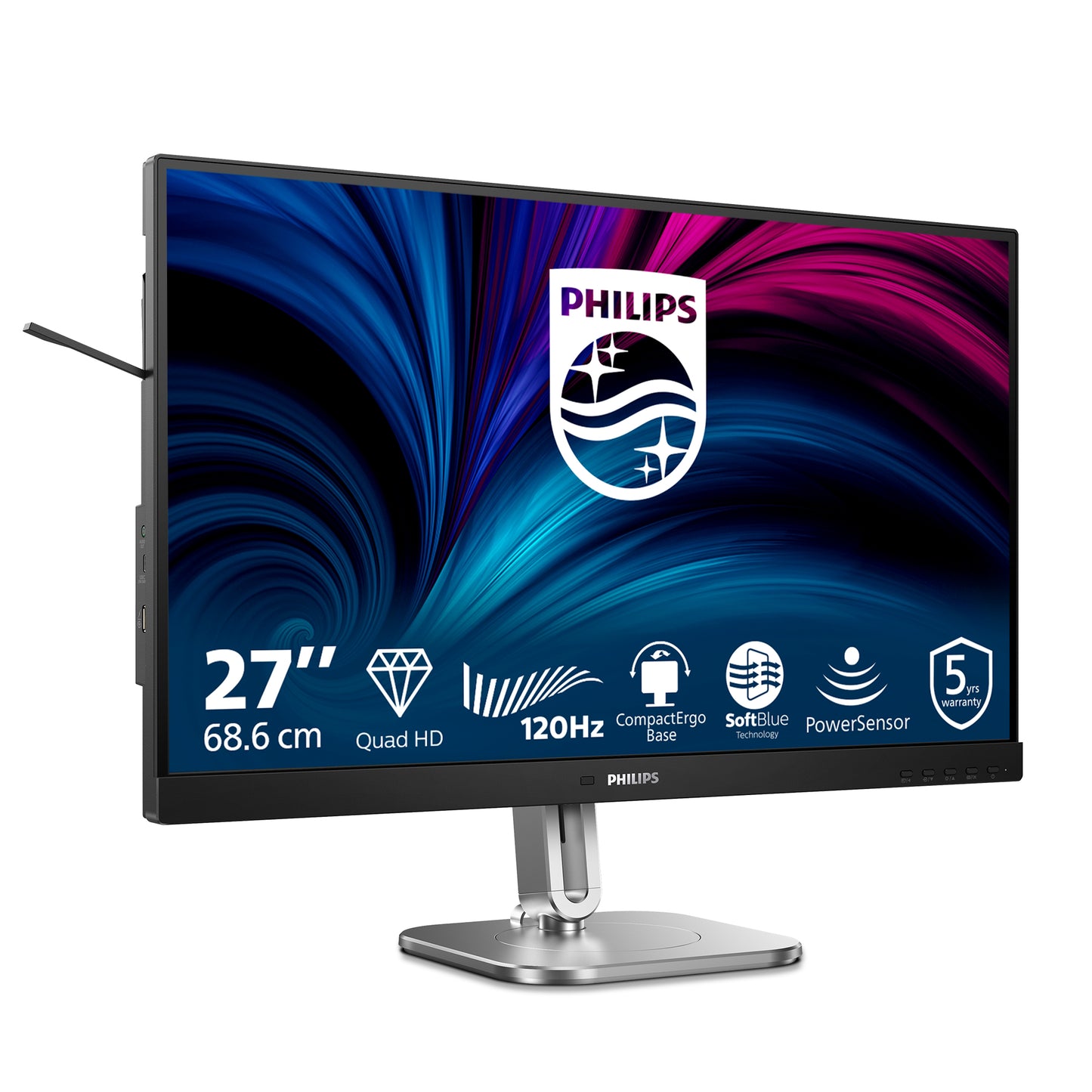 27 QHD 120Hz HAS USB 2x2W