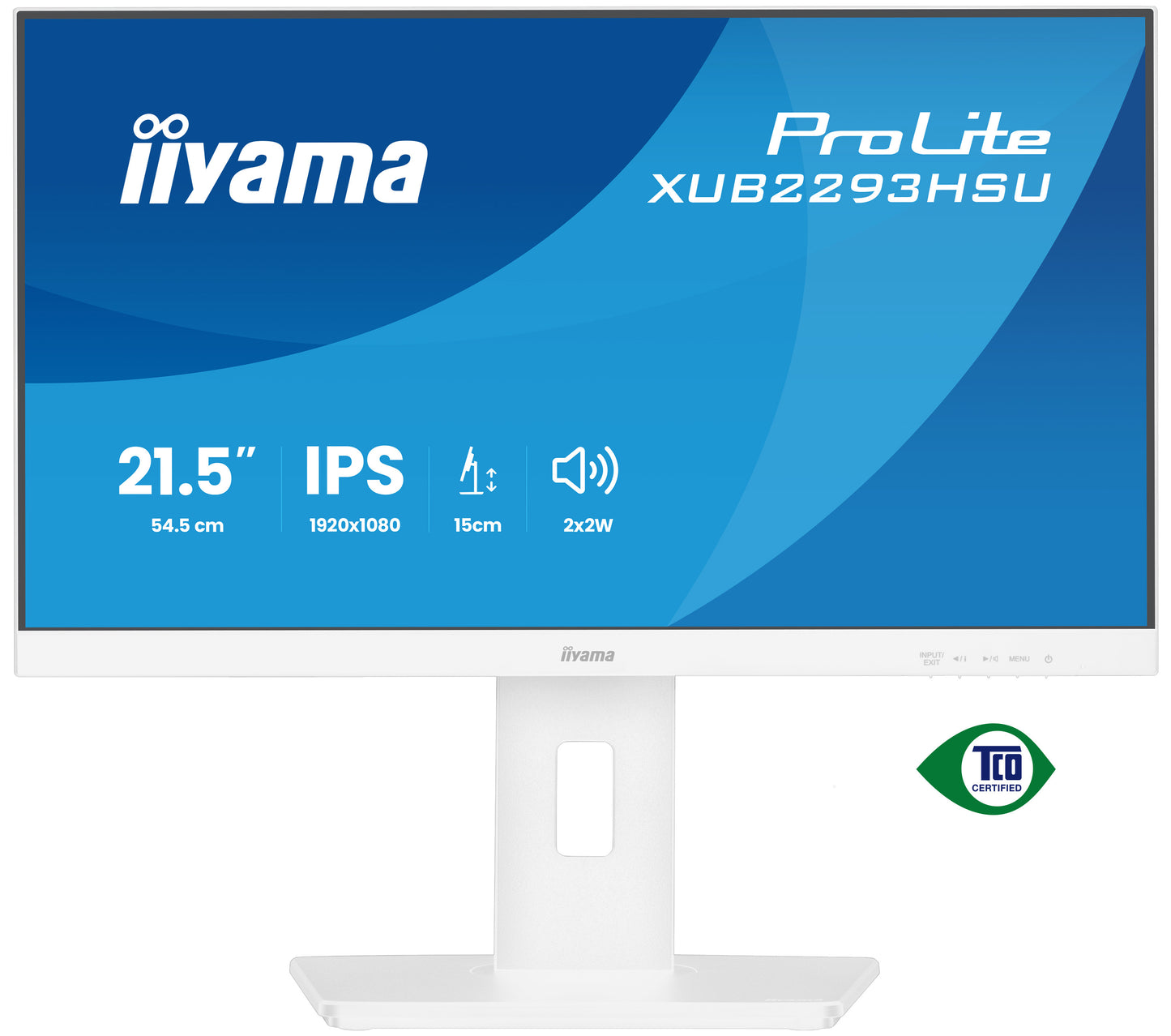 IIYAMA 34WIDE LCD, 3440 x 1440, UWQHD 120 Hz IPS panel, LED Bl. Adaptive Sync, USB-Hub (2xOut v3.2 + 2xUSB-C(7,5 Watt)), Height Adjust.(15c