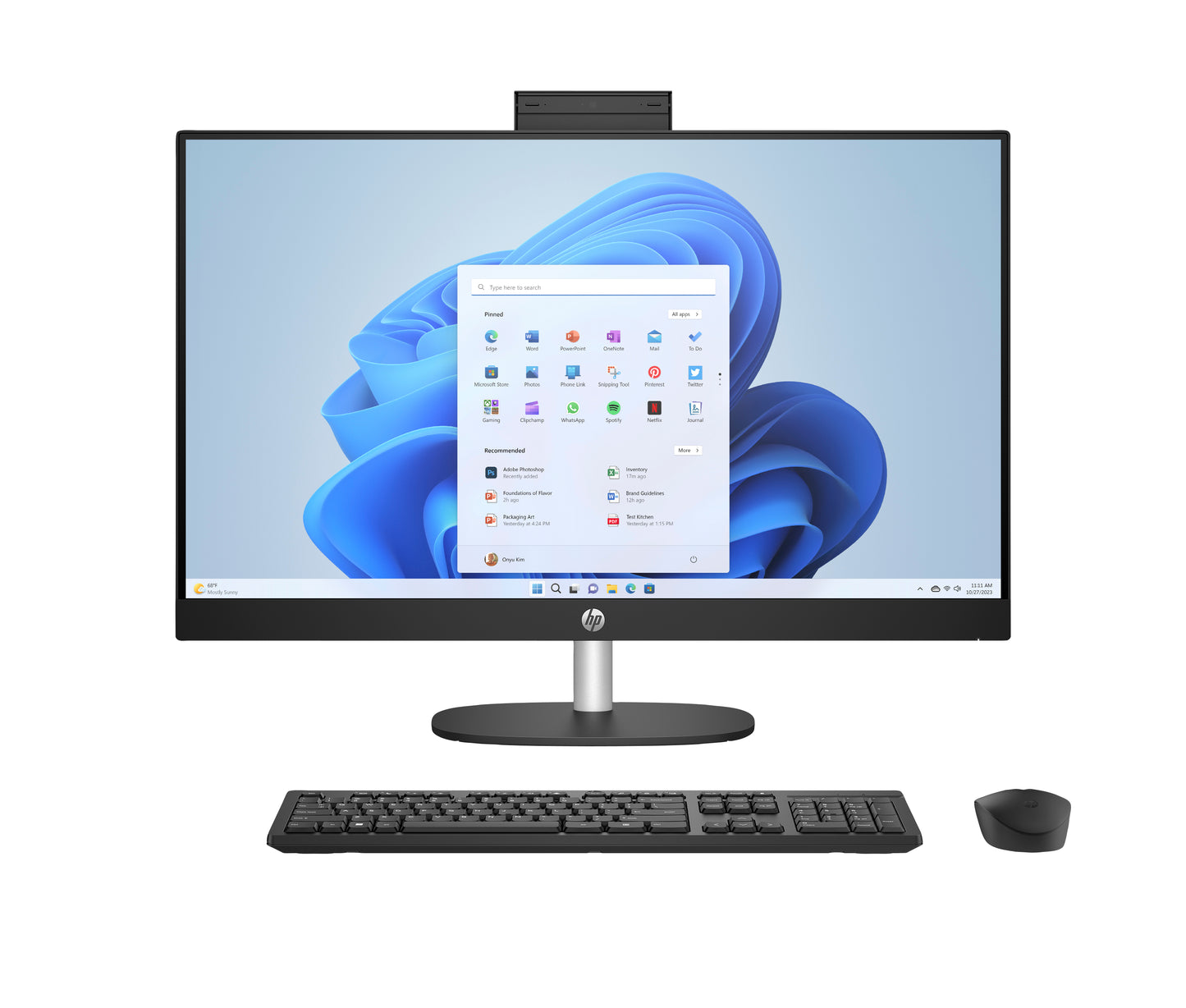 HP AIO 27-cr0049nb PC BE