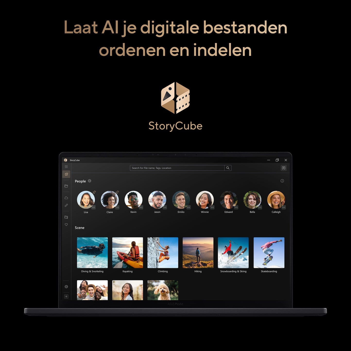 ProArt P16H7606WP-RJ129X-BE, 16.0 120Hz 3K OLED Touch, AMD Ryzen AI 9 HX 370, 32GB LPDDR5X, 1TB M.2 NVMe PCIe 4.0 SSD, GeForce RTX 5070, W1