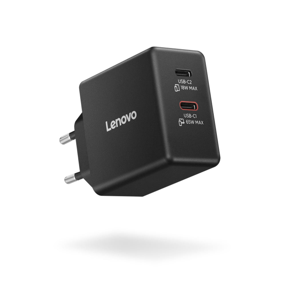 LENOVO Dual USB-C 65W GaN Charger