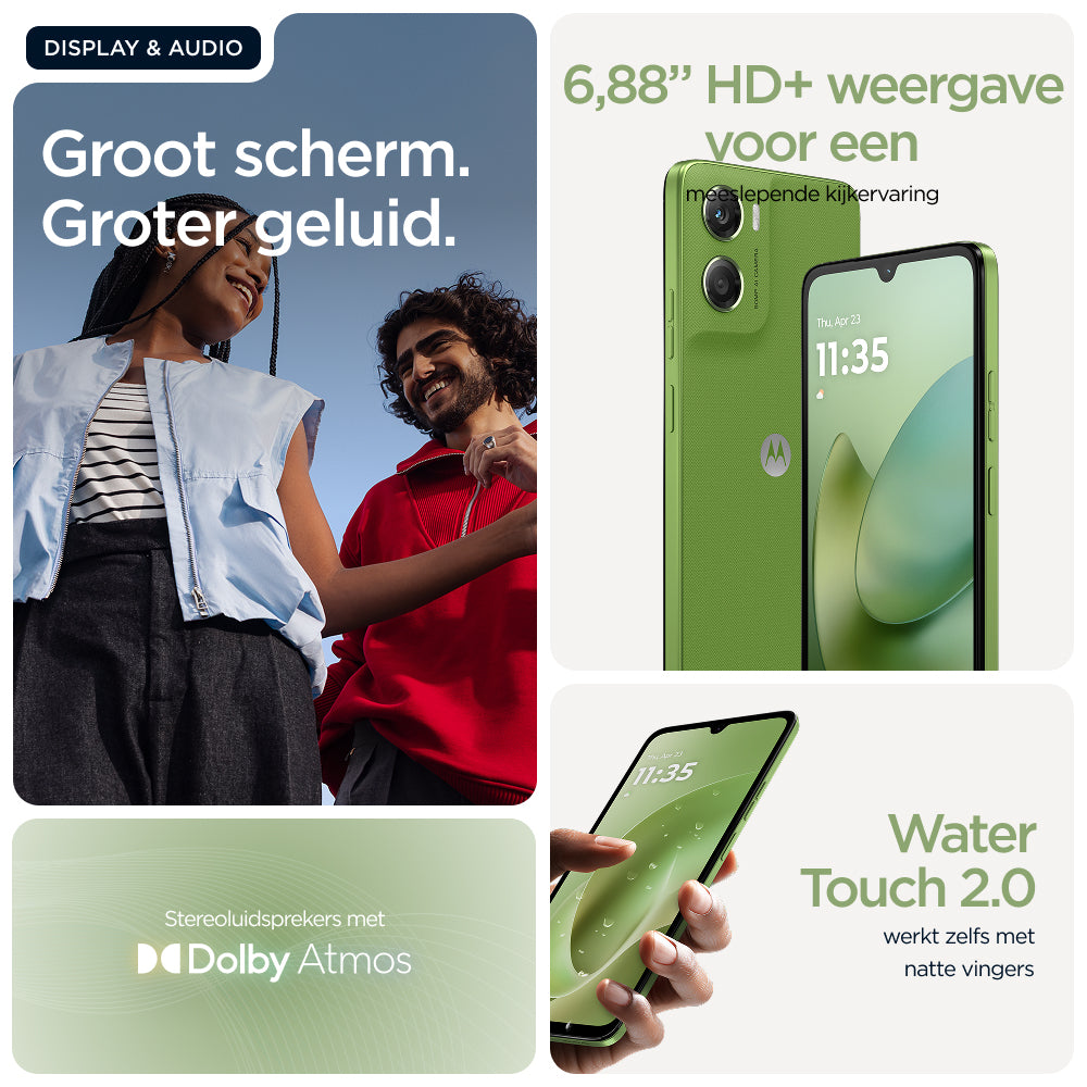 Motorola Moto G06 4/256GB Tendril (Green)