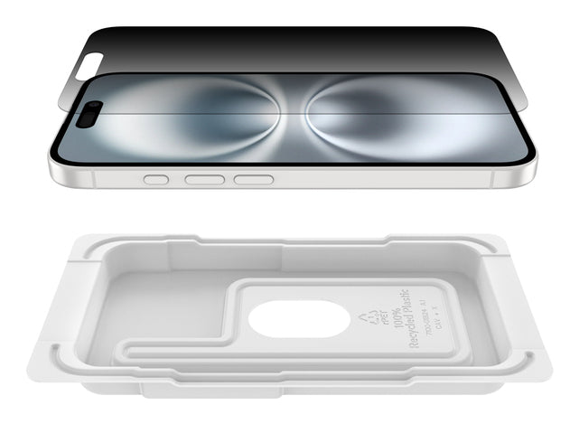 BELKIN ScreenForce Pro Invisiglass AM Screen Protector - iPhone 16/15/14 Pro