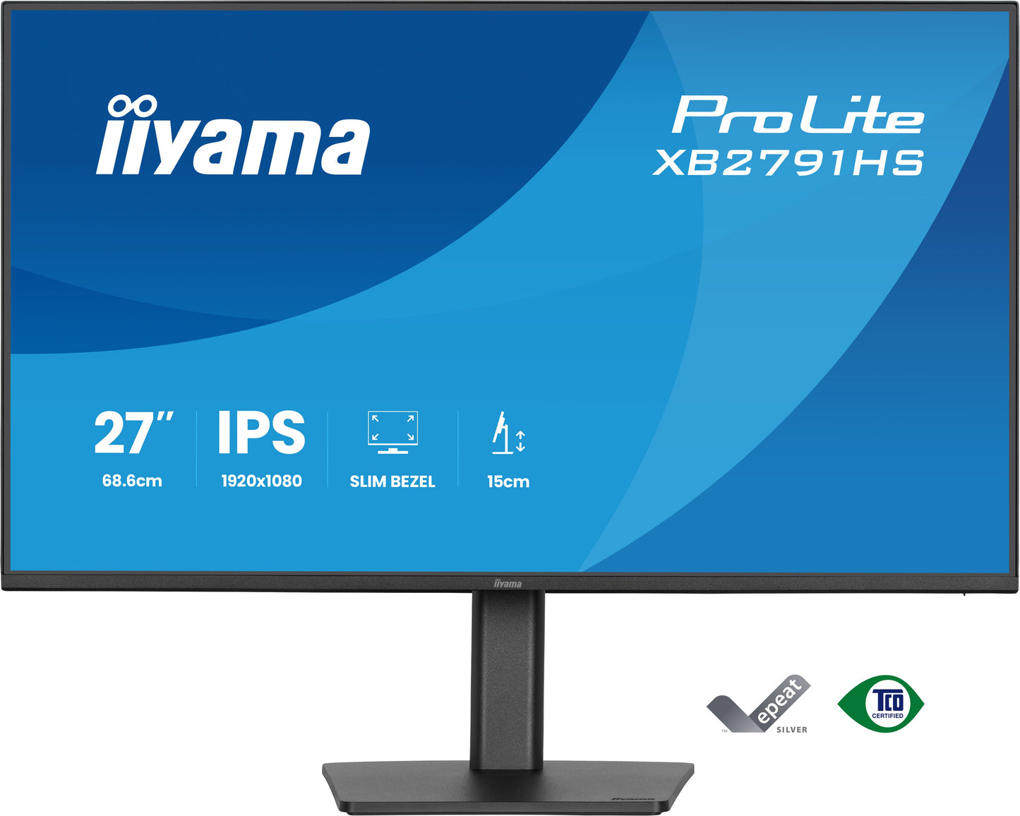Iiyama XB2791HS-B1 27W LCD Business Full HD IPS