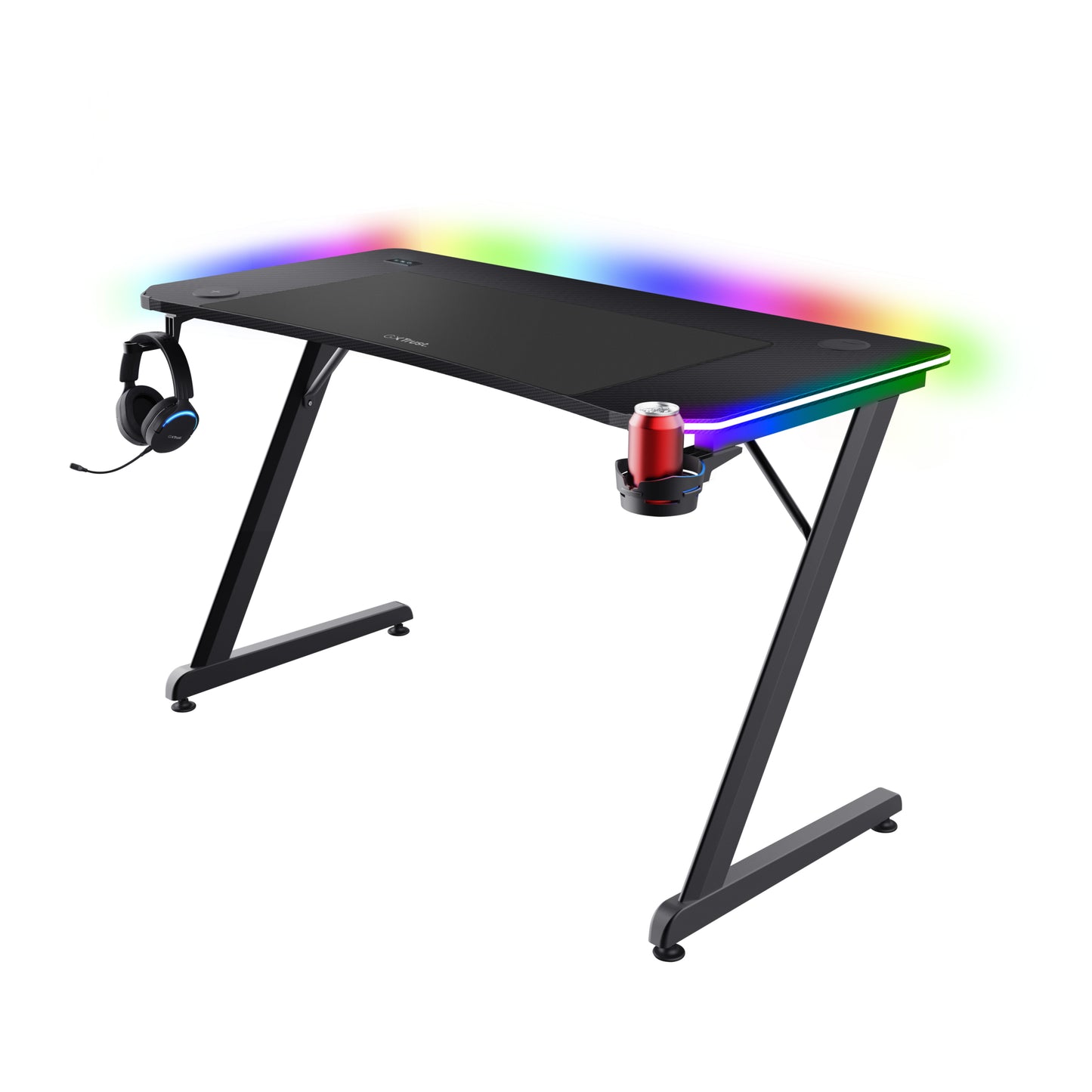 TRUST GXT710 LUMINUS PRO RGB GAMING DESK